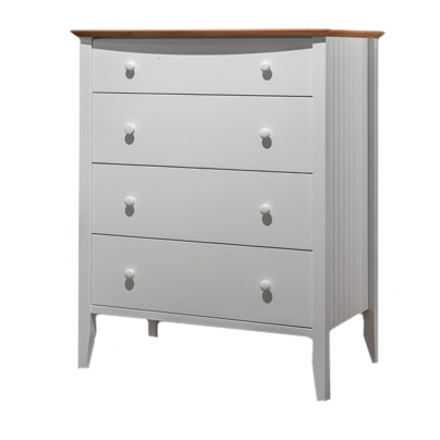 Coastal Four Drawer Chest