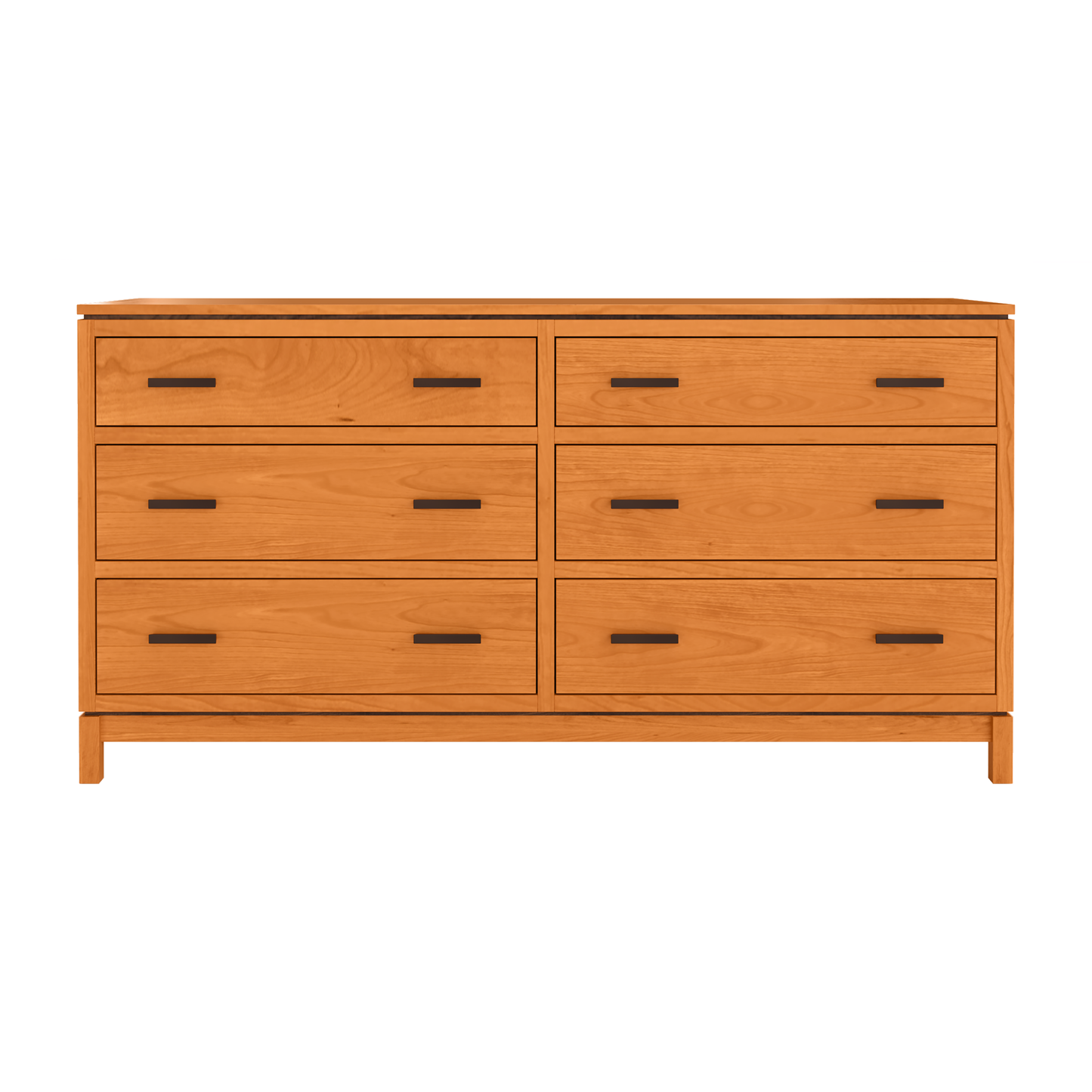 Truman Six Drawer Dresser - Cherry Base